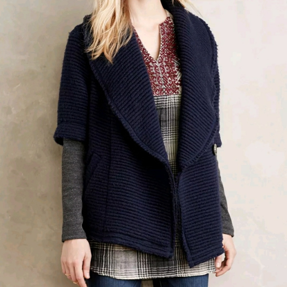 Anthropologie Dolan Oversized Sweater Coat
